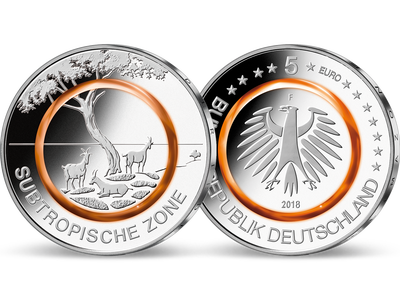 5-Euro-Münze 2018, Prz. F – Stempelglanz