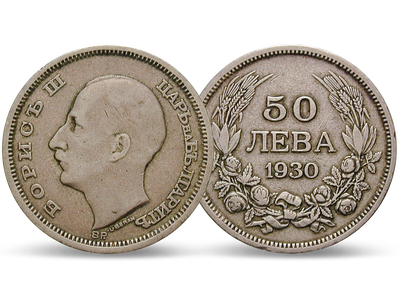 Bulgarien 50 Leva 1930 Boris III.
