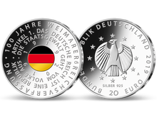 Die 20-Euro-Silber-Gedenkmünze 2019 