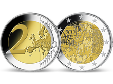 Die offizielle 2-Euro-Gedenkmünze 