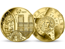 Frankreich 2020 1/4 Unze Gold-Gedenkmünze ''Europa Star - Gotik''
