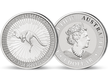 Die 1-Unze-Silbermünze Australien 