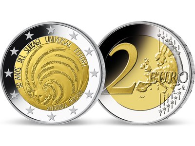 Andorra 2020: 2-Euro-Gedenkmünze  