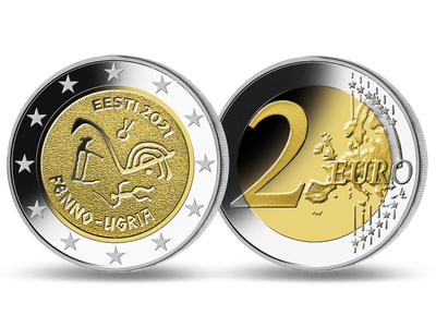 Estland 2021: 2 Euro-Gedenkmünze 