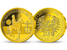 Ihre Startlieferung: die Haupt-Jahresausgabe „1275. Geburtstag Karl der Große“ in Gold 2022 aus der Münze Berlin