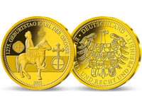 Gold-Jahresausgabe „1275. Geburtstag Karl d. Große“ 2022 im Einzelverkauf