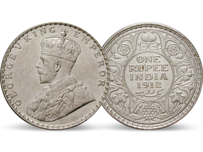 Indien 1 Rupie 1912-1936 Georg V.