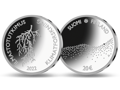 Finnland 2022: 20 Euro Silber-Gedenkmünze 