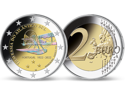 Collection holographique premium des pièces commémoratives de 2 euros