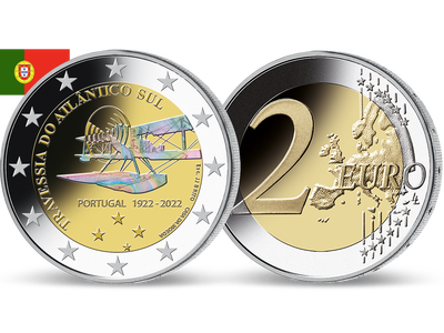 2€ Hologramme Portugal 2022