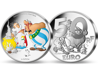 Offizielle 50 €-Silbermünze 