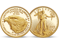 USA 2022: 1/10 Unze Gold-Anlagemünze 