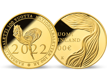 Finnland 2022: 100 Euro-Goldmünze 