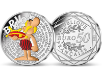Offizielle 50 €-Silbermünze 