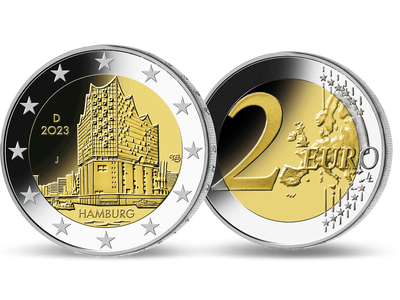 Deutschland 2023: 2 Euro Gedenkmünze 