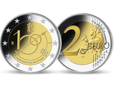 Italien 2023: 2 Euro Gedenkmünze 