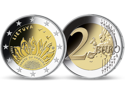 Litauen 2023: 2 Euro Gedenkmünze 