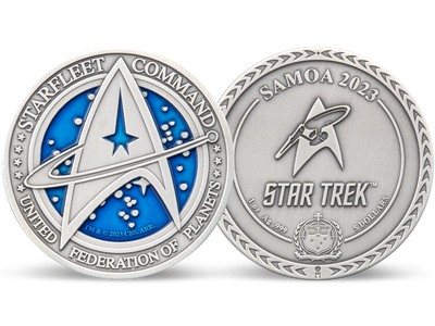 Die offizielle Star Trek™ 1 Unzen Silbermünze 