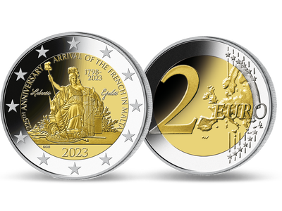 Malta 2023: 2 Euro Gedenkmünze 