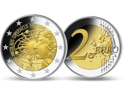 Malta 2023: 2 Euro Gedenkmünze 