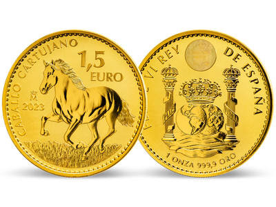 Spanien 2023: Gold-Euro-Anlagemünze 