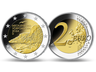 Deutschland 2024: 2 Euro Gedenkmünze 