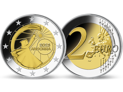 2 Euro Gedenkmünze Andorra 2023 