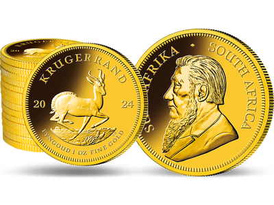 Sparset 15 x 1 Unze Gold Krügerrand 2024