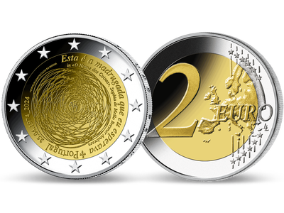 Portugal 2024: 2 Euro Gedenkmünze 
