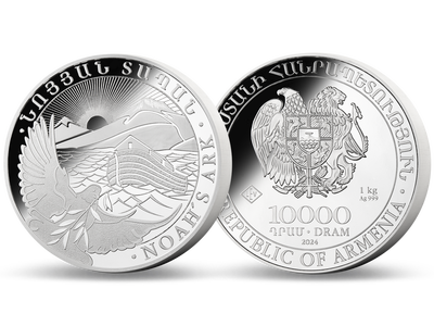 1 Kilogramm Silber-Anlagemünze 