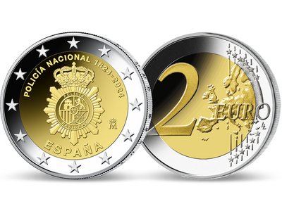 Spanien 2024: 2 Euro-Gedenkmünze 