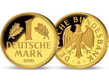 Die offizielle erste und einzige Goldmark der Bundesrepublik Deutschland!