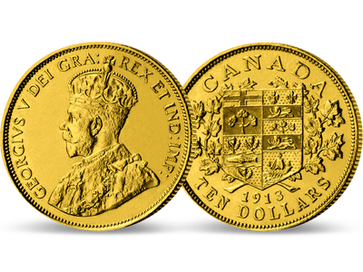 Kanada 10 Dollar 1912-1914 Georg V.