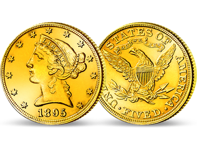 Die letzten 5-Gold-Dollar Liberty