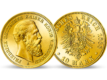 Die 10 Mark Goldmünze 