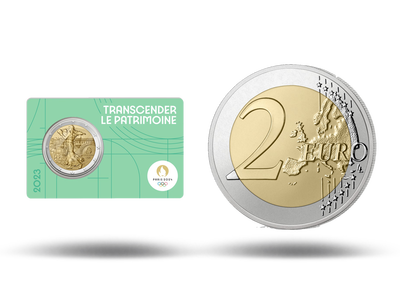Monnaie commémorative de 2€ BU - 2023 - Jeux Olympiques Paris 2024 - Blister №5