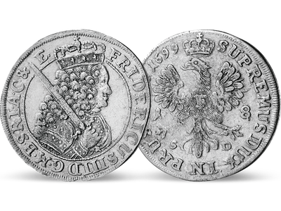 Preußen, 18 Gröscher Friedrich III. 1698 - 1700