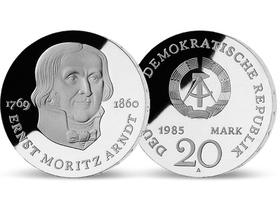 1985 - 125. Todestag Ernst Moritz Arndt
