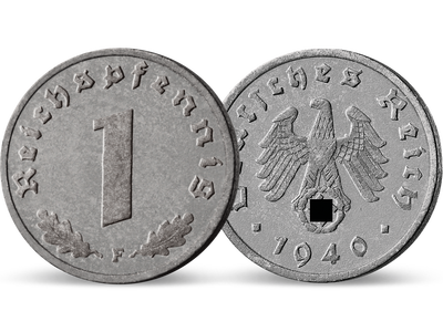 Drittes Reich 1 Reichspfennig 1940-1945