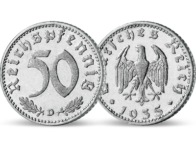 Drittes Reich 50 Reichspfennig 1935