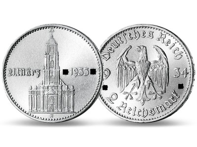 Drittes Reich 2 Reichsmark 1934 