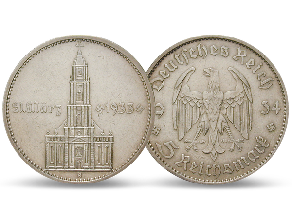 5-Reichsmark-Münze mit Motiv 