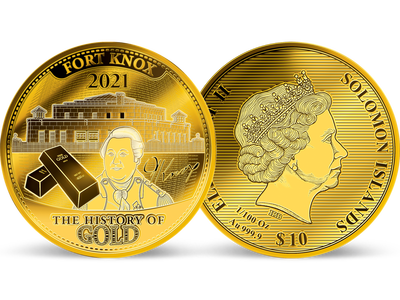 Monnaie en or Fort Knox