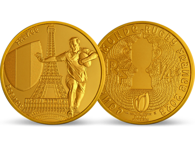 Collection: Paris 2024 : Les monnaies commémoratives 1/4 Euro en acier cuivré en l'honneur des athlètes !