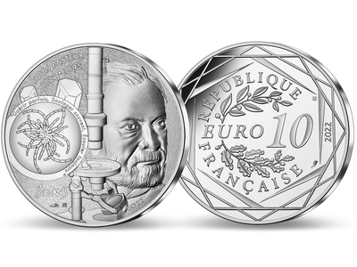 Monnaie de 10 Euros « Bicentenaire de la naissance Louis Pasteur » 2022