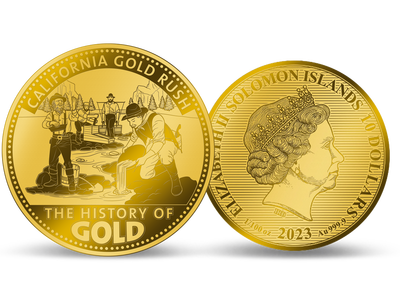 Collection L'Histoire de l'Or : 1ère livraison « La ruée vers l'or en Californie »