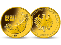 Die offizielle deutsche 20-Euro-Goldmünze 