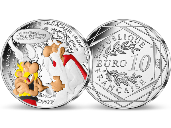 Offizielle 10 €-Silbermünze 