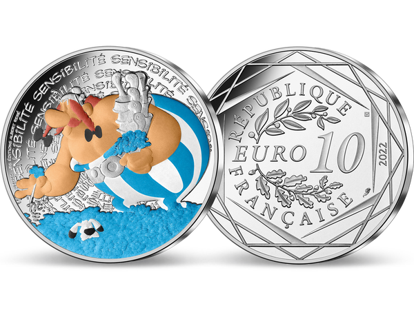 Offizielle 10 €-Silbermünze 