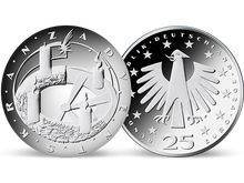 Die 25-Euro-Silber-Gedenkmünze 
